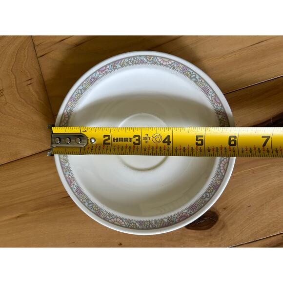 Centura "SHANGRI LA" Corning ~ Set of 4 ~ Cups & Saucers - Picture 7 of 9